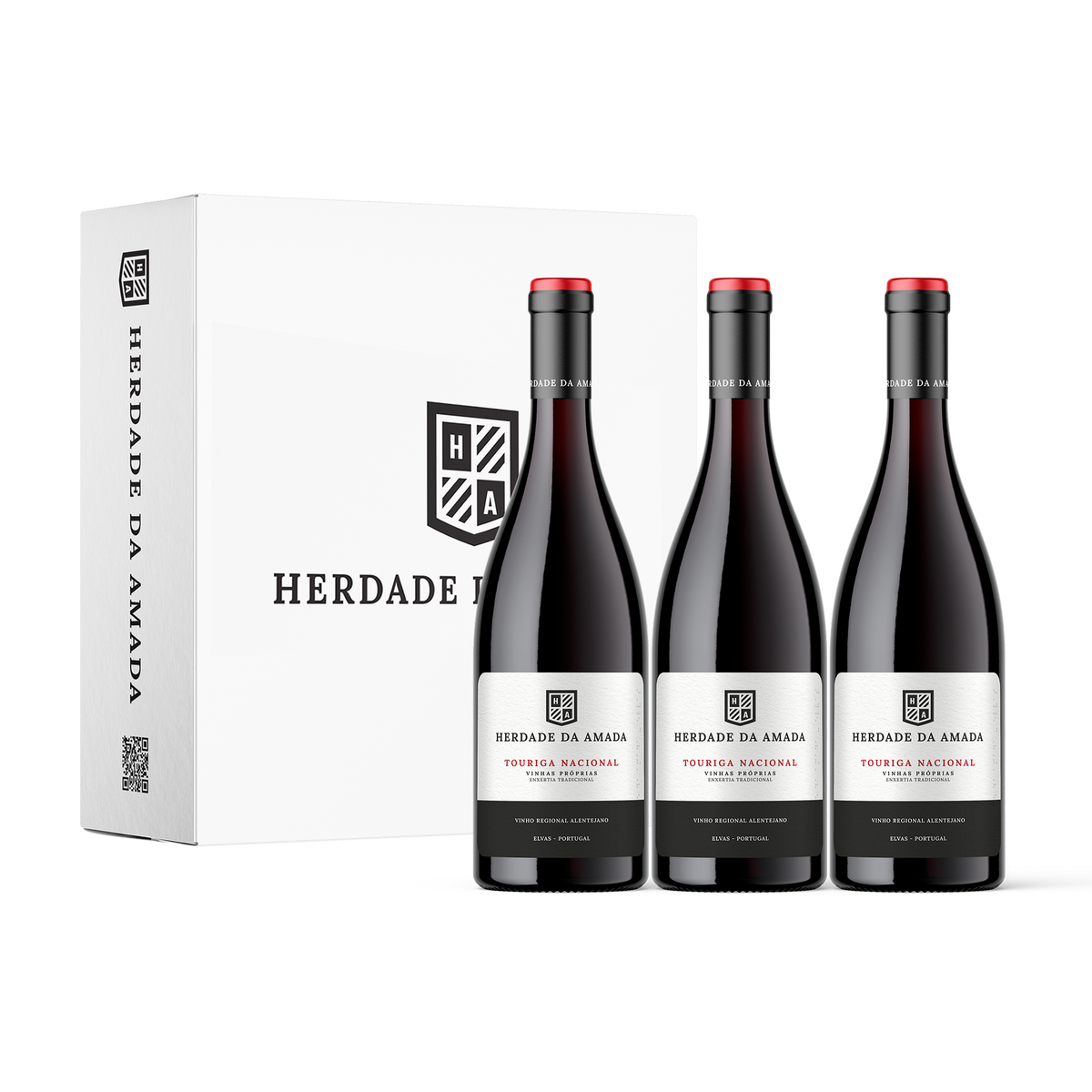 Herdade da Amada Pack 3 Touriga Nacional 2024 75cl