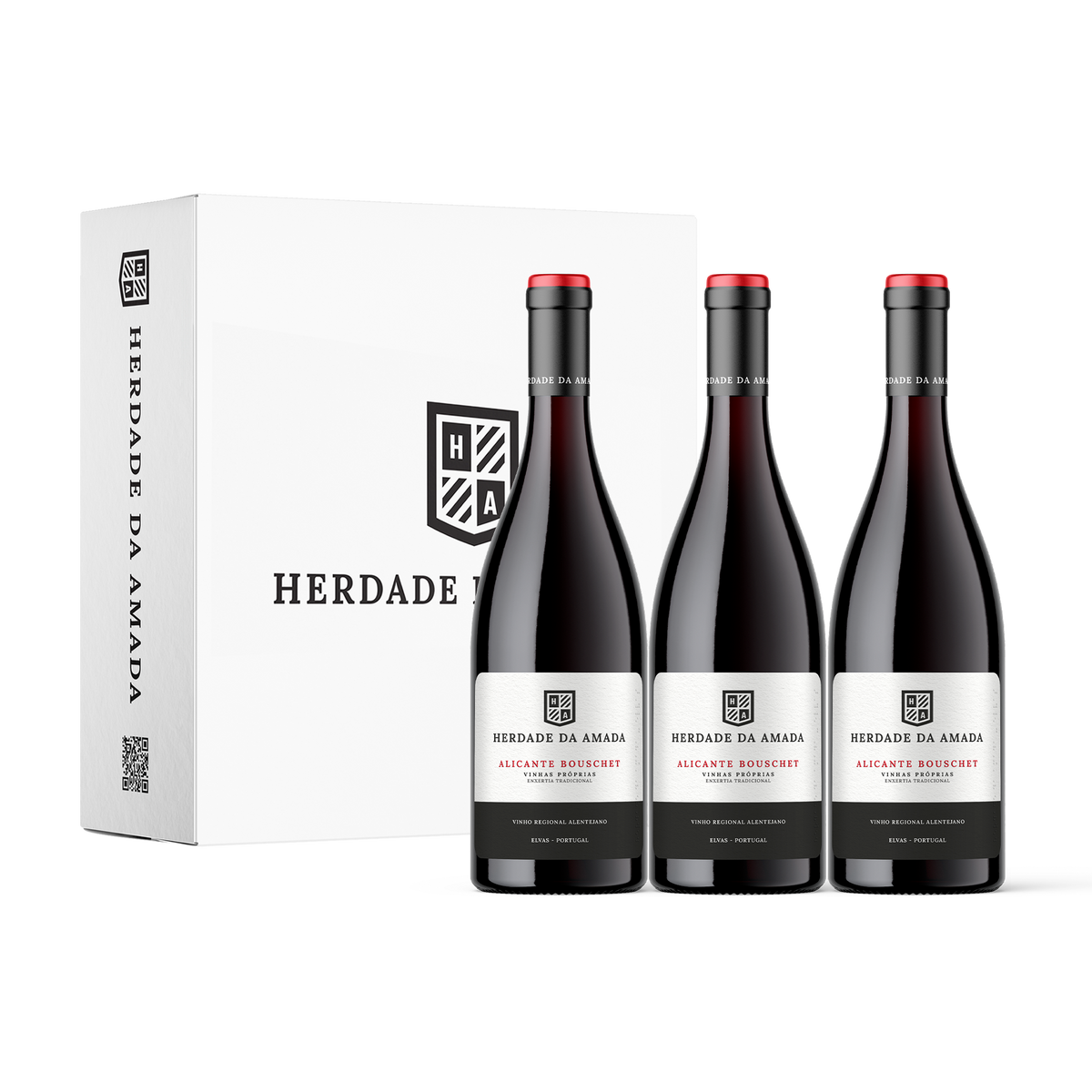 Herdade da Amada Pack 3 Alicante Bouschet 2024  75cl