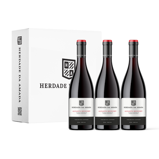 Herdade da Amada Pack 3 Alicante Bouschet 2024  75cl